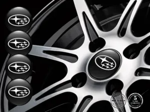 Subaru Felgenaufkleber Ausgabe Harz-Dome-Stil
